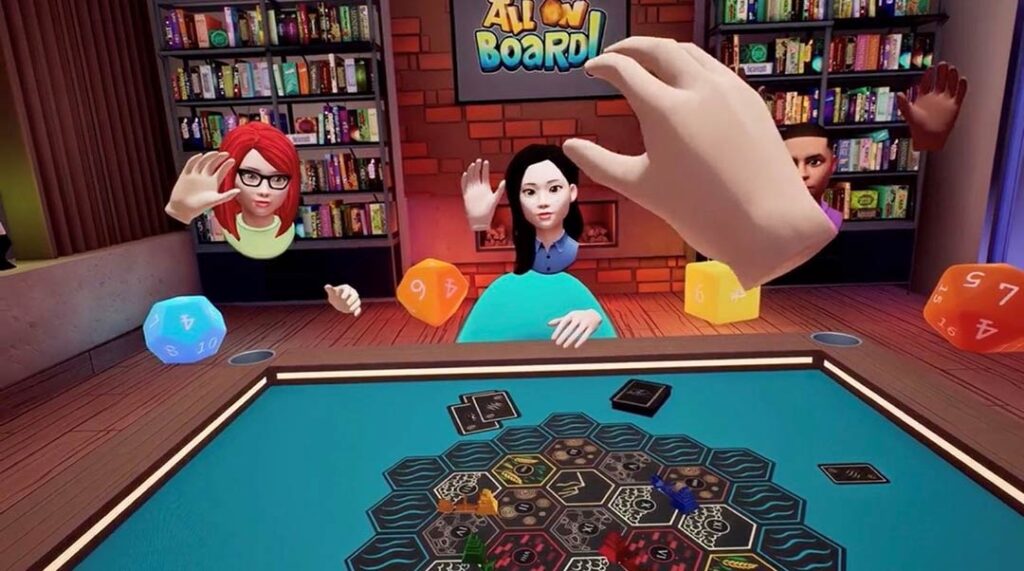 همه سرِ میز! پلتفرمی‌ برای بازی‌های رومیزی در واقعیت مجازی