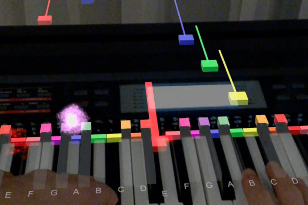 معلم موسیقی واقعیت مجازی؛ یاد گرفتن مجازی پیانو از راه دور